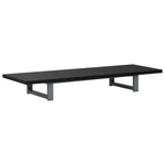 ZNTS Three Piece Bathroom Furniture Set Ceramic Black 279378