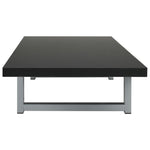 ZNTS Three Piece Bathroom Furniture Set Ceramic Black 279378
