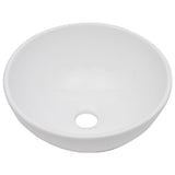 ZNTS Three Piece Bathroom Furniture Set Ceramic White 279382