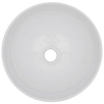 ZNTS Three Piece Bathroom Furniture Set Ceramic White 279382