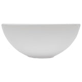 ZNTS Three Piece Bathroom Furniture Set Ceramic White 279382
