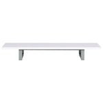 ZNTS Three Piece Bathroom Furniture Set Ceramic White 279382