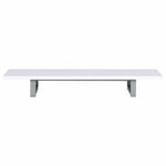 ZNTS Three Piece Bathroom Furniture Set Ceramic White 279384