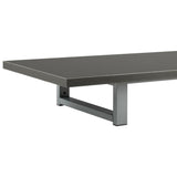 ZNTS Three Piece Bathroom Furniture Set Ceramic Grey 279390