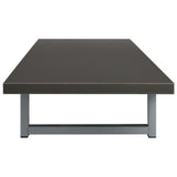 ZNTS Three Piece Bathroom Furniture Set Ceramic Grey 279391