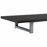 ZNTS Three Piece Bathroom Furniture Set Ceramic Black 279394