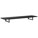 ZNTS Three Piece Bathroom Furniture Set Ceramic Black 279394