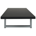 ZNTS Three Piece Bathroom Furniture Set Ceramic Black 279394