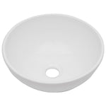 ZNTS Three Piece Bathroom Furniture Set Ceramic White 279400