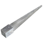 ZNTS Ground Spikes 6 pcs Silver 10x10x91 cm Galvanised Steel 145423