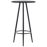 ZNTS 5 Piece Bar Set Plastic Black 279715