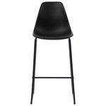 ZNTS 5 Piece Bar Set Plastic Black 279715