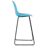ZNTS 3 Piece Bar Set Plastic Blue 279766