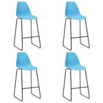ZNTS 5 Piece Bar Set Plastic Blue 279767