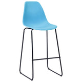 ZNTS 5 Piece Bar Set Plastic Blue 279767