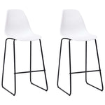 ZNTS 3 Piece Bar Set Plastic White 279804