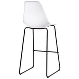 ZNTS 3 Piece Bar Set Plastic White 279804