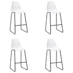 ZNTS 5 Piece Bar Set Plastic White 279805