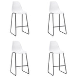 ZNTS 5 Piece Bar Set Plastic White 279805