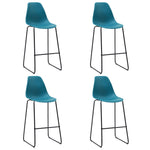 ZNTS 5 Piece Bar Set Plastic Turqoise 279853