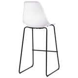 ZNTS 5 Piece Bar Set Plastic White 279896