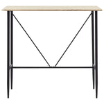 ZNTS 5 Piece Bar Set Plastic White 279896