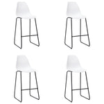 ZNTS 5 Piece Bar Set Plastic White 279896