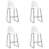 ZNTS 5 Piece Bar Set Plastic White 279896