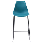 ZNTS 3 Piece Bar Set Plastic Turquoise 279925