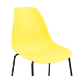 ZNTS 5 Piece Bar Set Plastic Yellow 279981