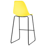 ZNTS 5 Piece Bar Set Plastic Yellow 279981