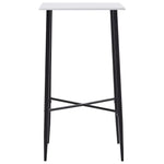 ZNTS 3 Piece Bar Set Plastic Red 279982