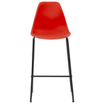 ZNTS 3 Piece Bar Set Plastic Red 279982