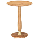 ZNTS Side Table 45 cm Solid Acacia Wood 287444