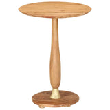 ZNTS Side Table 45 cm Solid Acacia Wood 287444