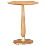 ZNTS Side Table 45 cm Solid Acacia Wood 287444