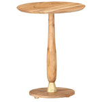 ZNTS Side Table 45 cm Solid Acacia Wood 287444