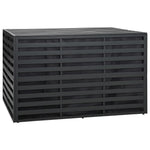 ZNTS Garden Storage Box Aluminium 150x100x100 cm Anthracite 49249