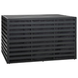 ZNTS Garden Storage Box Aluminium 150x100x100 cm Anthracite 49249