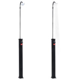ZNTS Garden Solar Shower Black 215 cm 8 L 92295