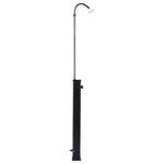 ZNTS Garden Solar Shower Black 215 cm 8 L 92295