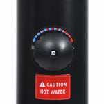 ZNTS Garden Solar Shower Black 215 cm 8 L 92295
