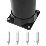 ZNTS Garden Solar Shower Black 215 cm 8 L 92295