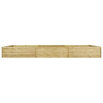 ZNTS Garden Raised Bed 450x150x48 cm Impregnated Pinewood 19 mm 49151