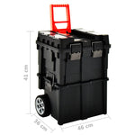 ZNTS Tool Organiser Trolley with Handle 46x36x41 cm 146271