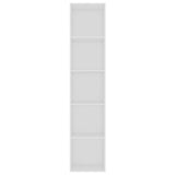 ZNTS Book Cabinet White 40x30x189 cm Engineered Wood 800954