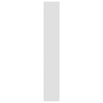 ZNTS Book Cabinet White 40x30x189 cm Engineered Wood 800954