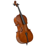 ZNTS Cello Full Set with Bag and Natural Hair Bow Dark Wood 4/4 70144