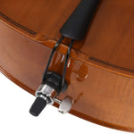 ZNTS Cello Full Set with Bag and Natural Hair Bow Dark Wood 4/4 70144