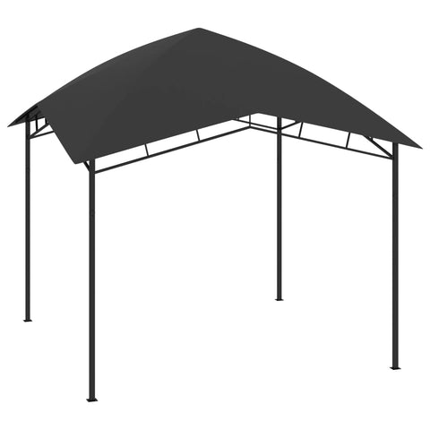 ZNTS Garden Gazebo 3x3x2.9 m Anthracite 180g/m 47821